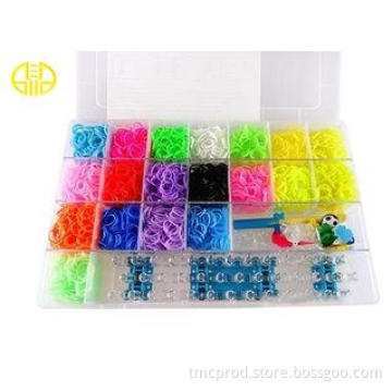 Customized Rainbow Loom Rubber Band , colorful rubber bands